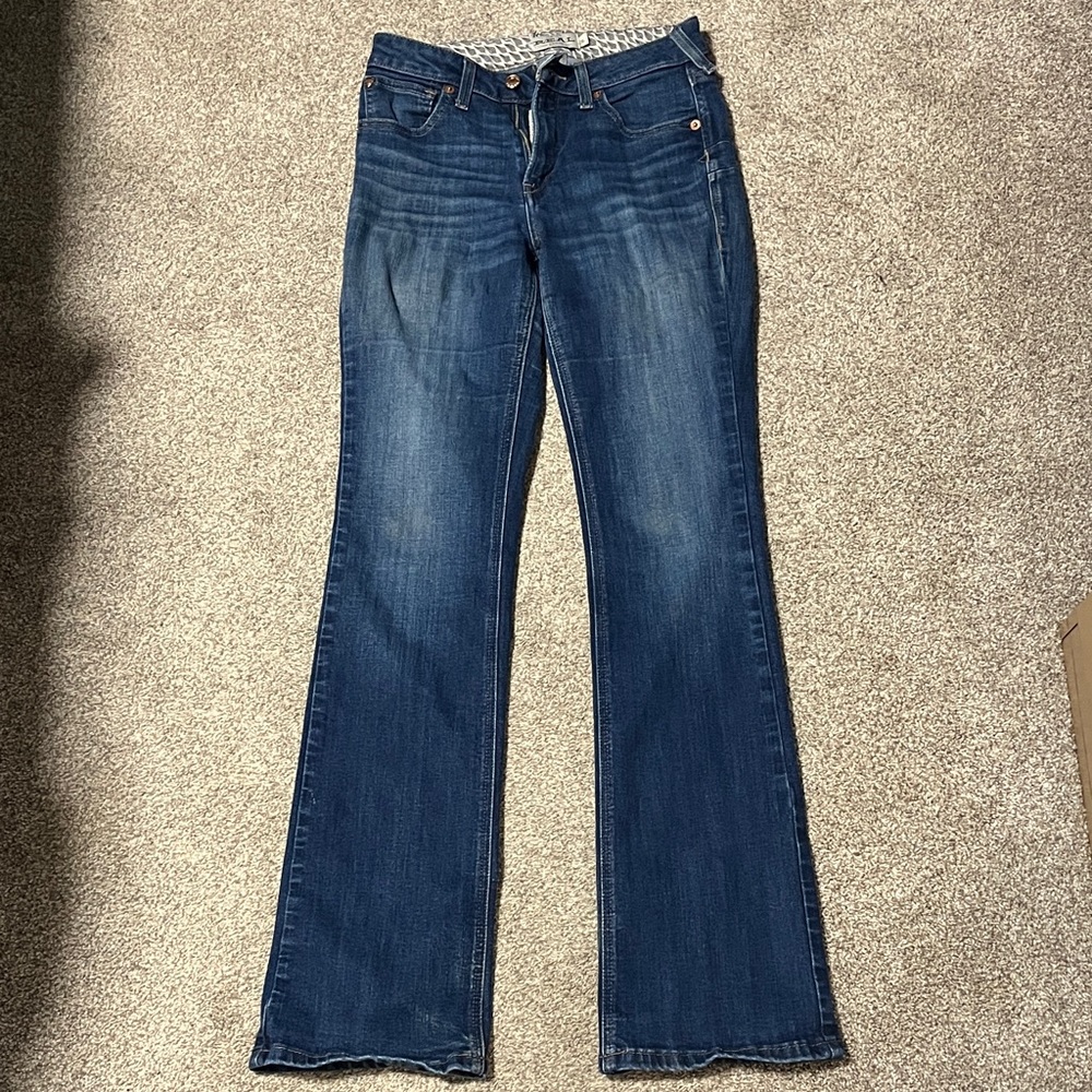 Ariat Women's Dark Blue High Rise Bootcut Jeans